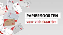 visitekaartjes papiersoorten